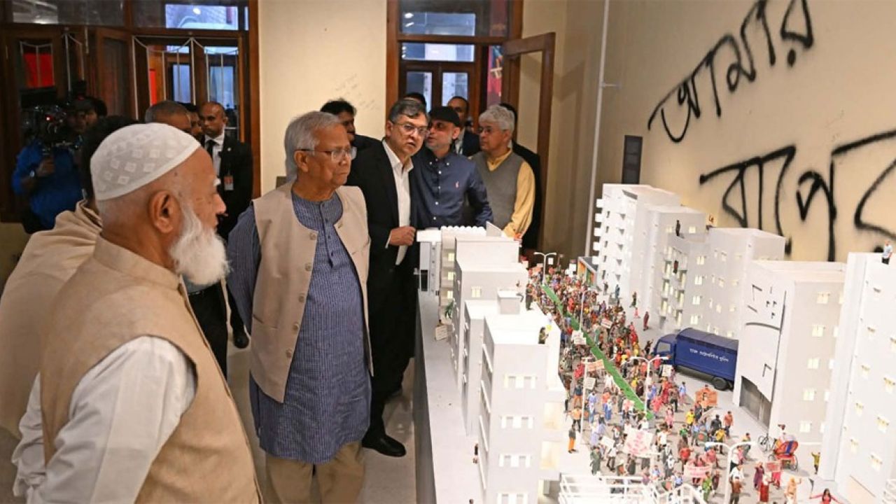 জুলাই স্মৃতি জাদুঘর গোটা পৃথিবীর এক নজিরবিহীন দৃষ্টান্ত: প্রধান উপদেষ্টা