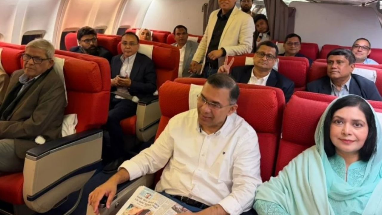 সিলেটের পথে বিএনপির চেয়ারম্যান তারেক রহমান