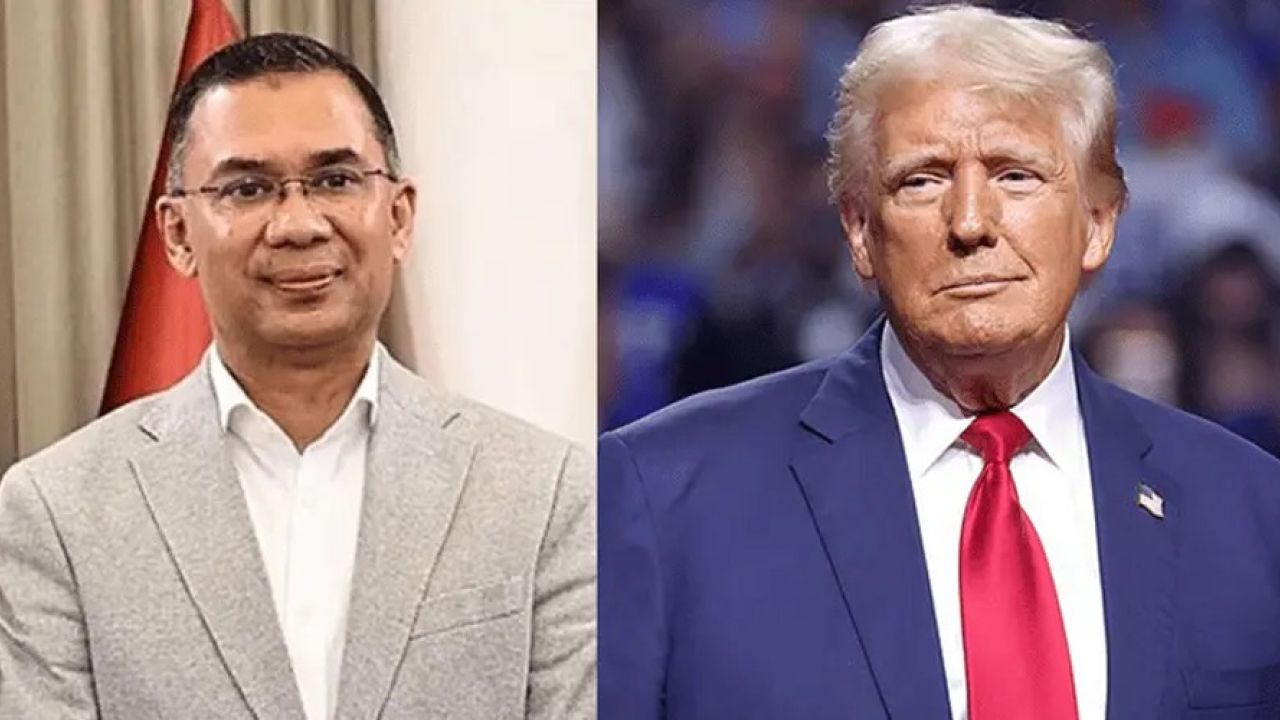 তারেক রহমানকে ট্রাম্পের অ‌ভিনন্দন—সম্পর্ক জোরালোর প্রত্যাশা