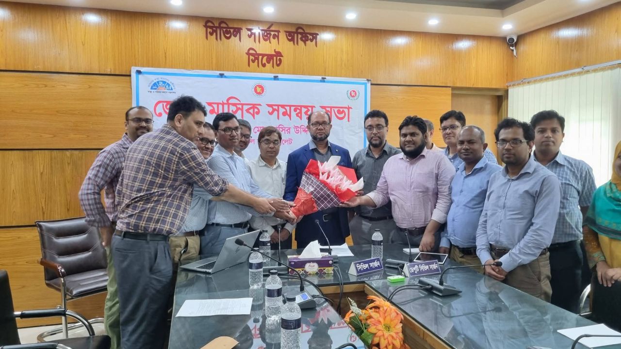 সিলেট বিভাগের নতুন বিভাগীয় স্বাস্থ্য পরিচালক ডা. মাহবুবুল আলম