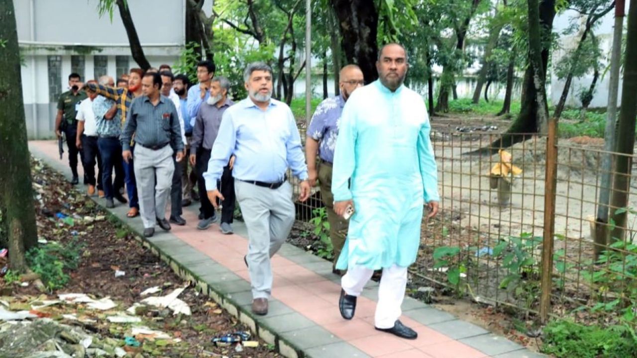 সিলেট এমএজি ওসমানী মেডিকেল কলেজ ও হাসপাতাল পরিদর্শনে সিসিক প্রশাসক