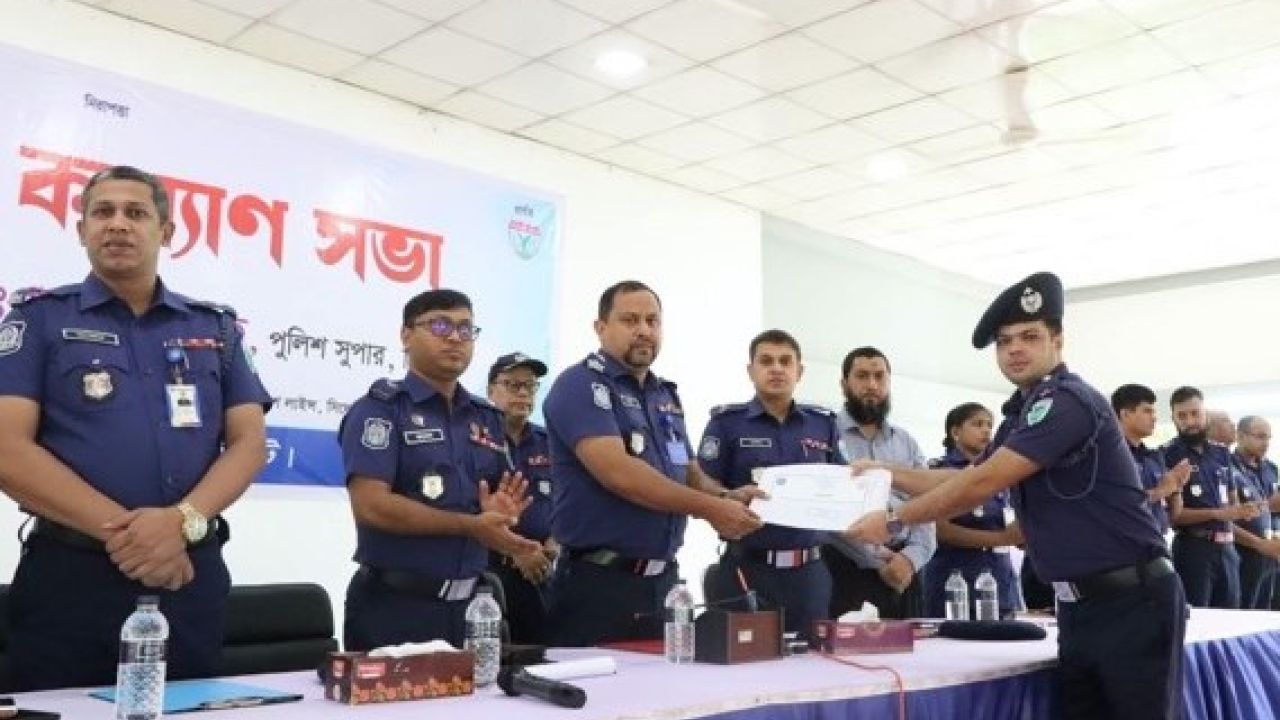 সিলেট জেলার শ্রেষ্ট ওসি নির্বাচিত হলেন বিয়ানীবাজারের ওমর ফারুক