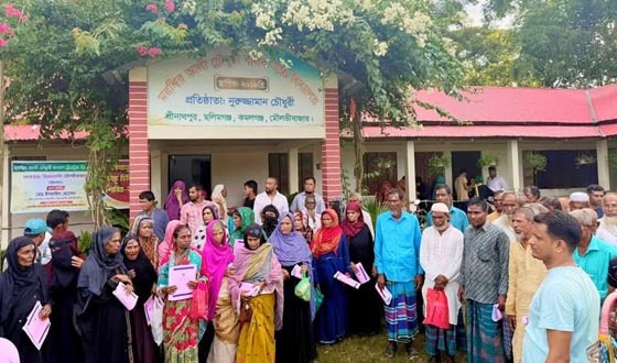 কমলগঞ্জে প্রায় ৬ শতাধিক চক্ষু রোগীকে বিনামূল্যে চিকিৎসা