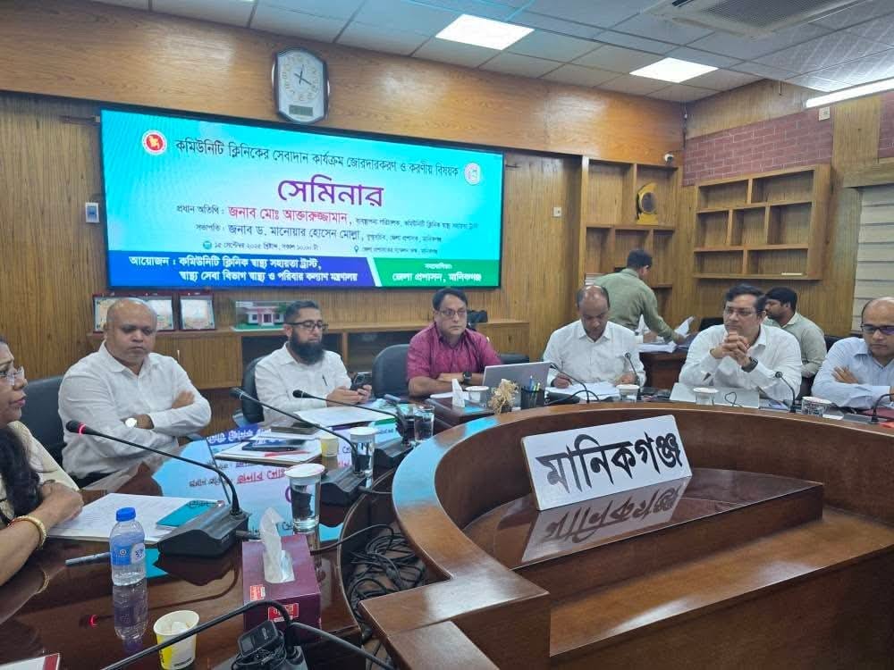 শীঘ্রই সারাদেশের কমিউনিটি ক্লিনিকে পৌঁছাবে ওষুধ-আক্তারুজ্জামান