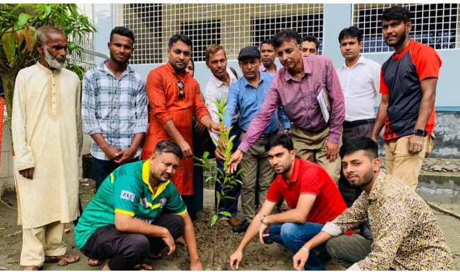 ধুনটবাসী কল্যাণ সংস্থা’র বিশ্ব ওজোন সংরক্ষণ দিবস উপলক্ষে বৃক্ষরোপণ